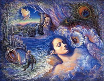 JW whispered dreams Fantasy Oil Paintings